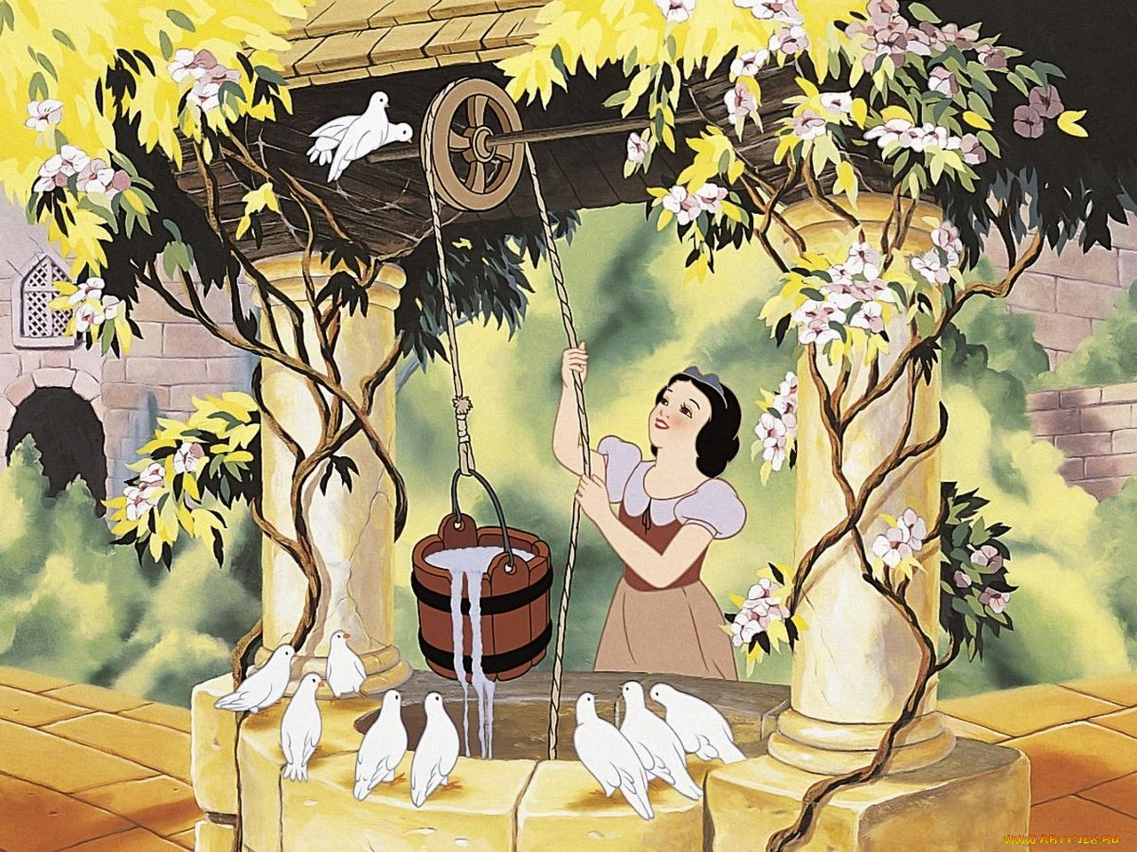 , snow, white, and, the, seven, dwarfs